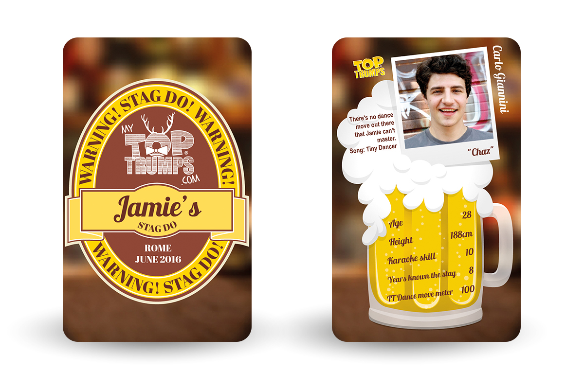 Make Your Own Personalised TopTrumps MyTopTrumps